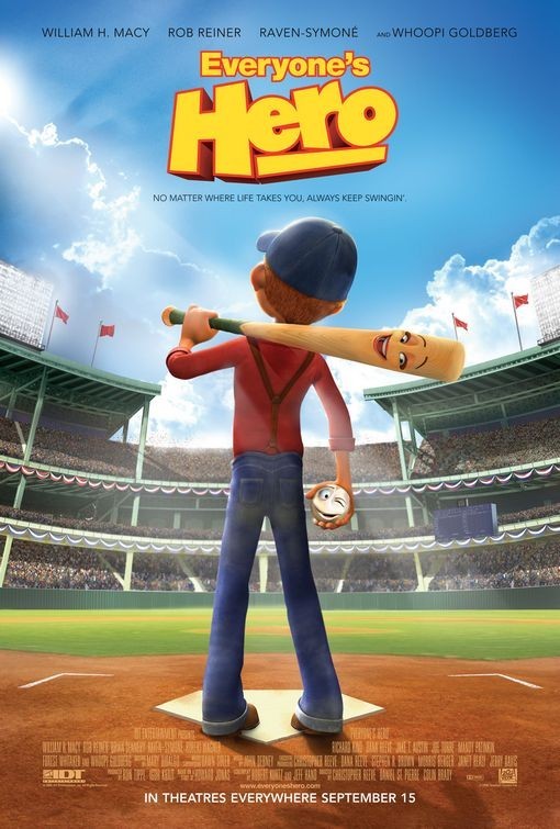 EVERYONE’S HERO original 27×40 D/S rolled movie poster (2006)