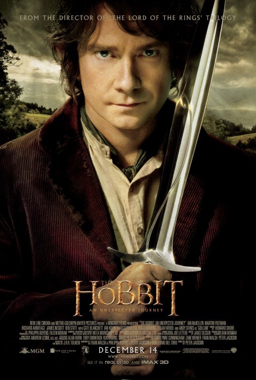 THE HOBBIT AN UNEXPECTED JOURNEY 2012 Original Final Version Mini Movie Poster