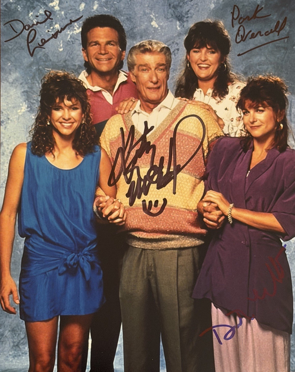 Park Overall Kristy McNichol Dinah Manoff David Leisure Signed Empty Nest Photo