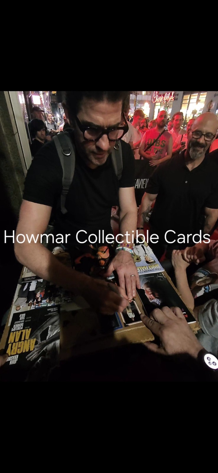Angry Alan Custom Card Signed By John Krasinski – Off Broadway