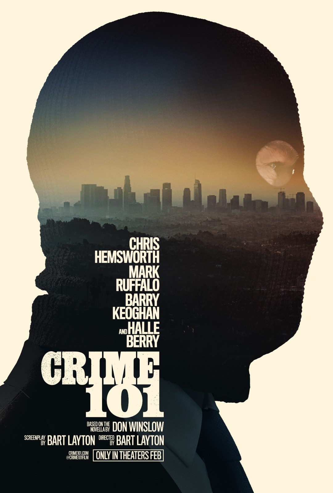 Crime 101 movie poster (a) – 11″ x 17″ inches – Chris Hemsworth, Barry Keoghan