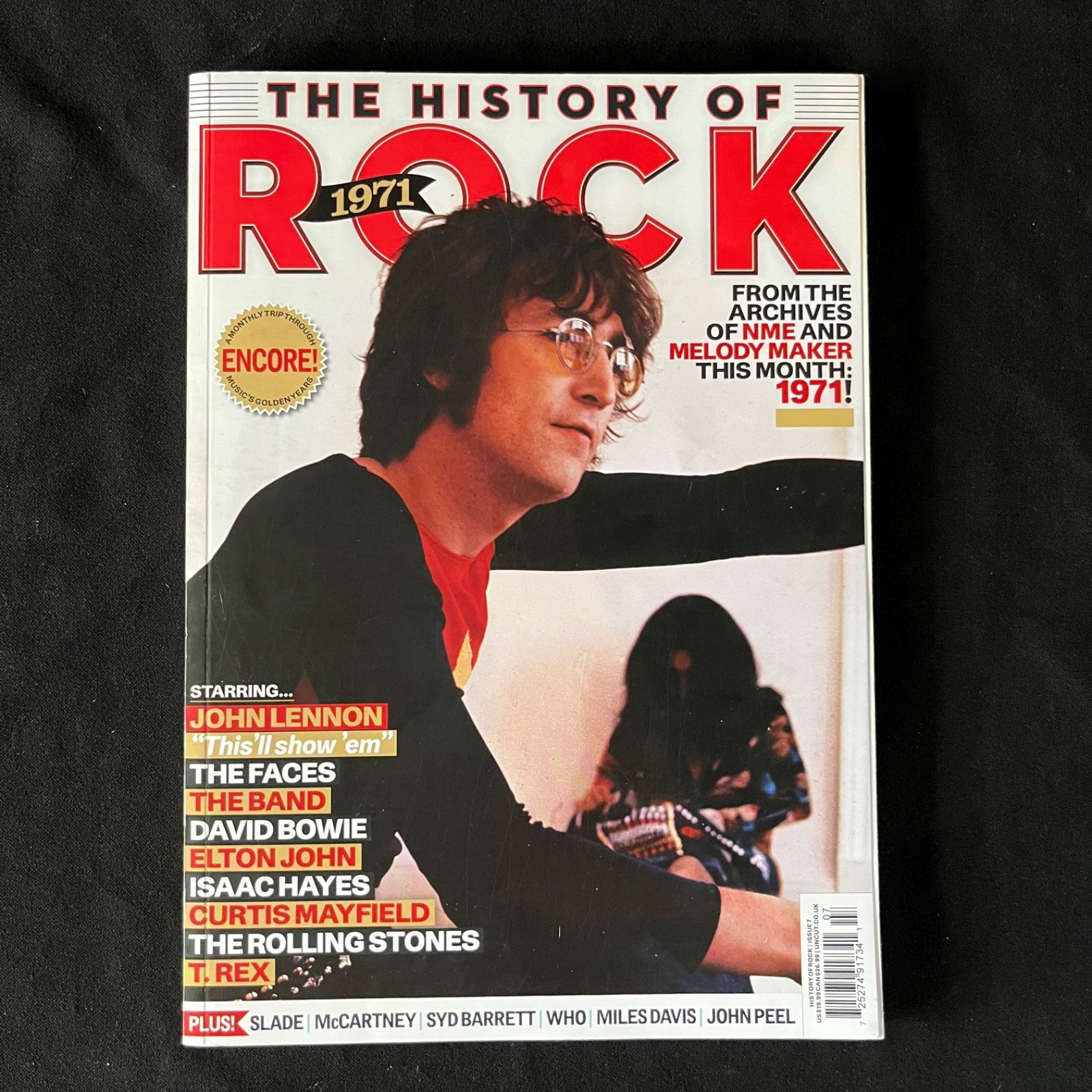 The History of Rock 1971 John Lennon Uncut Magazine Encore Reissue 2025 Issue #7