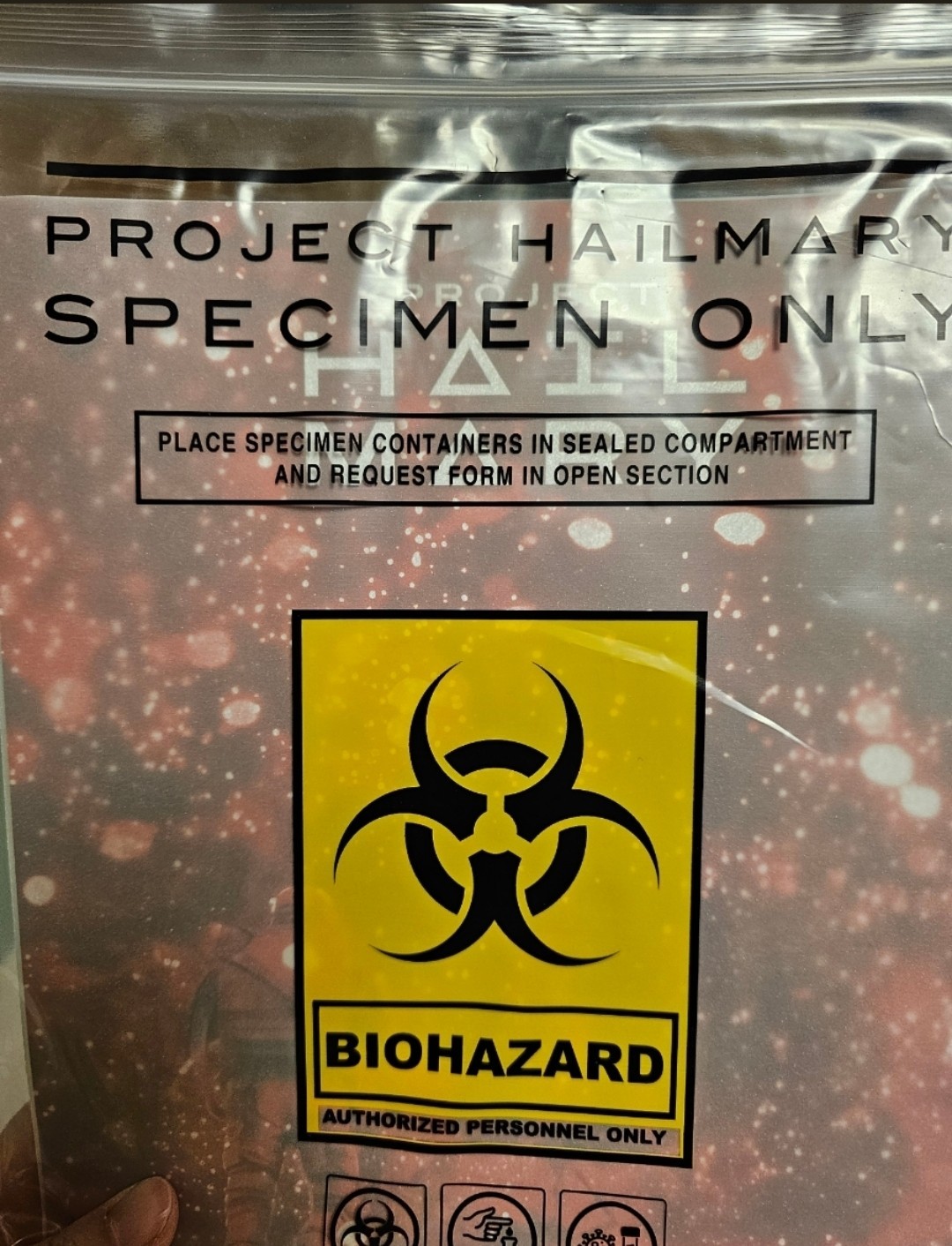 ​Project Hail Mary Movie Astrophage Collection Kit A3 Poster Korea Exclusive New