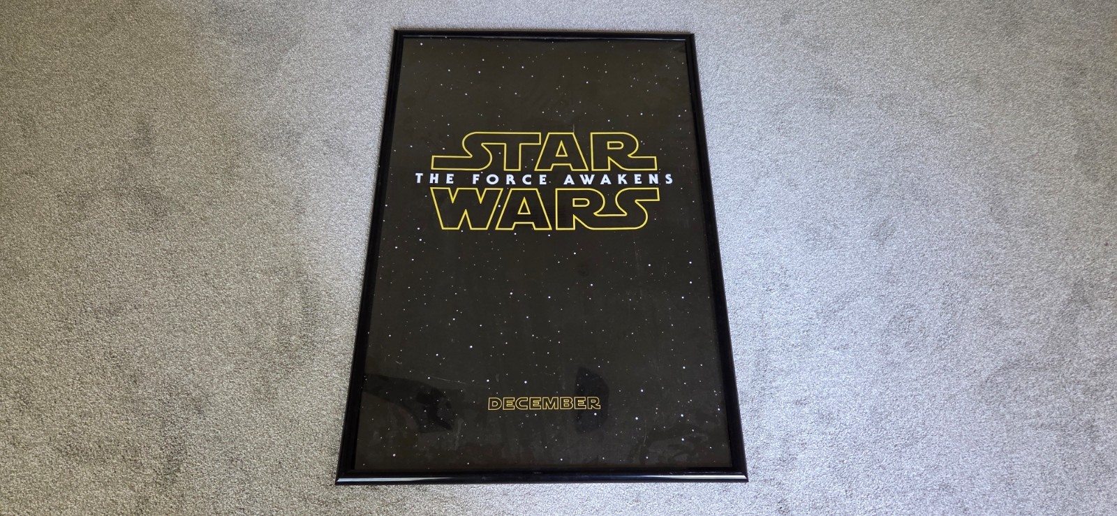 Star Wars: The Force Awakens US Theatrical Teaser Poster *NO FRAME INCLUDED*
