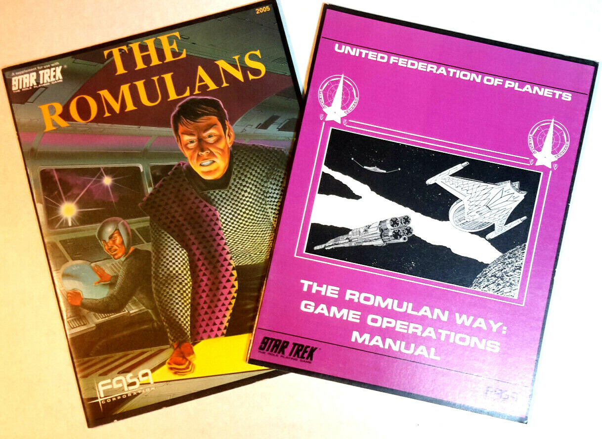 1980s FASA Star Trek RPG (Role Playing Game) Supplements- Your Choice of 3