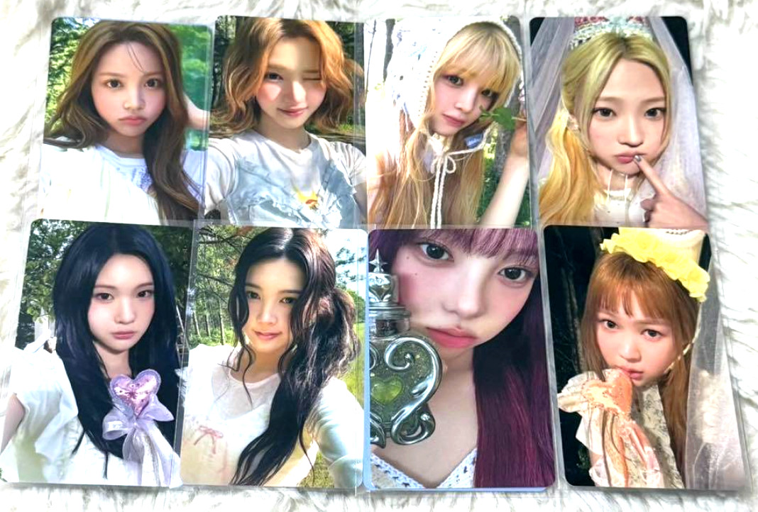 Hearts2Hearts H2H CONIC HEART Japan HMV Lucky Draw 1.0 Photocard Full Set of 8