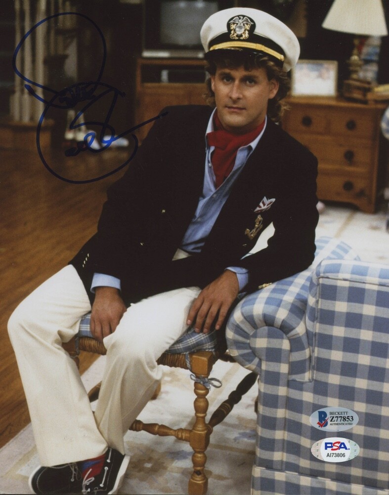 Dave Coulier Signed Full House Uncle Joey Gladstone 8×10 Photo PSA Beckett C