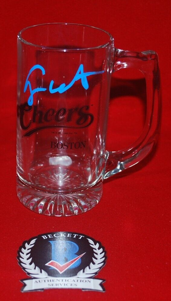 GEORGE WENDT signed CHEERS Glass 10oz MUG Beckett BH85314