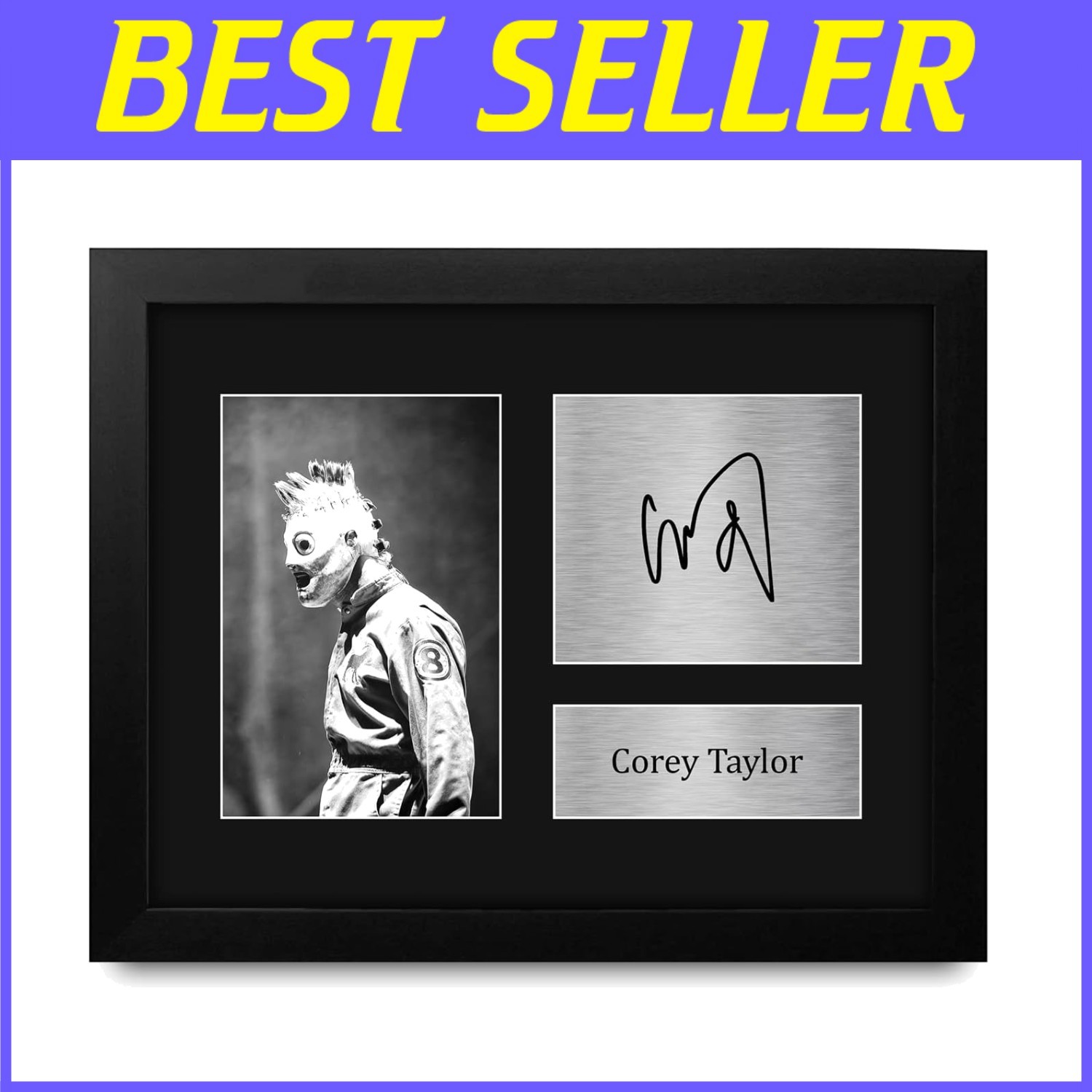 Corey Taylor Signed Autograph Picture – Music Memorabilia