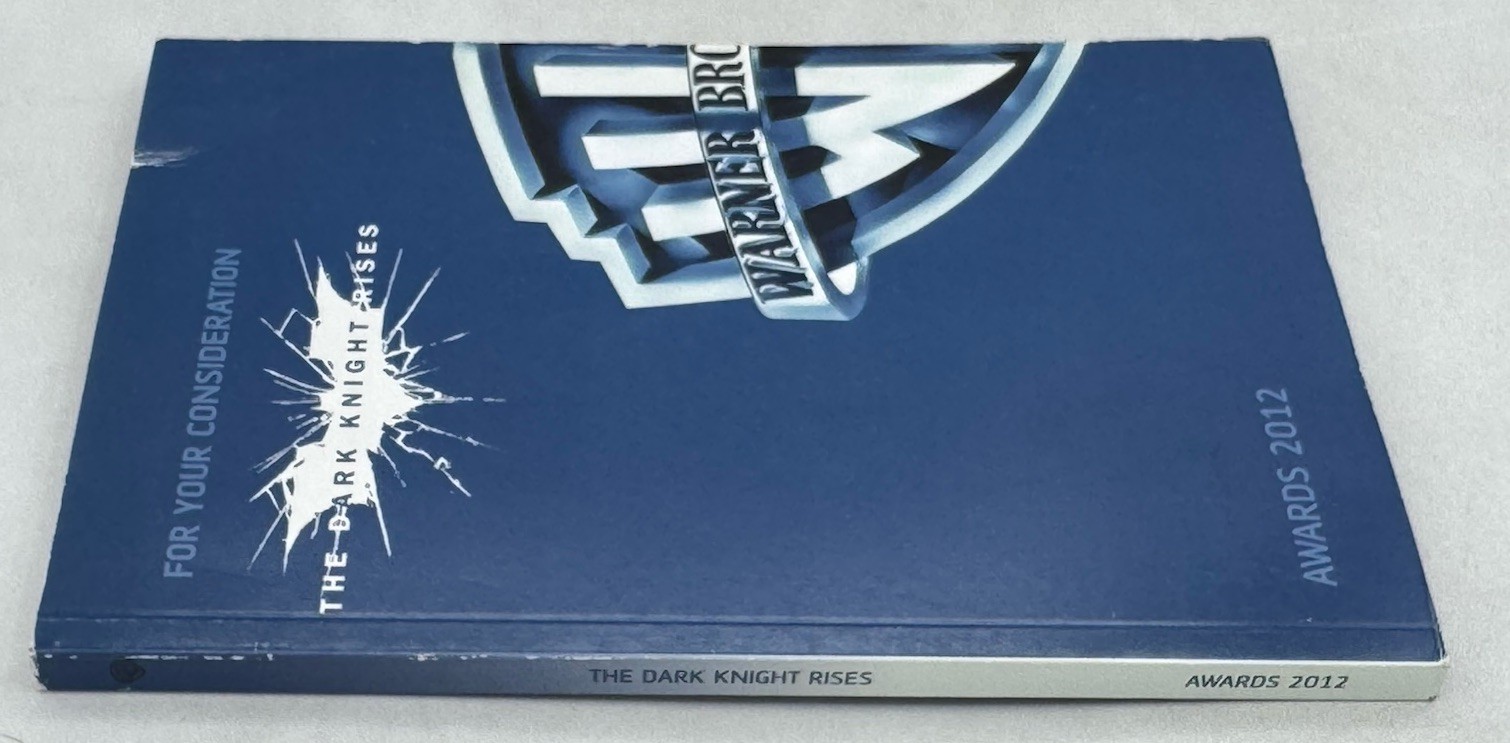 The Dark Knight Rises FYC Script Screenplay 2012 Christopher Nolan Batman PROMO