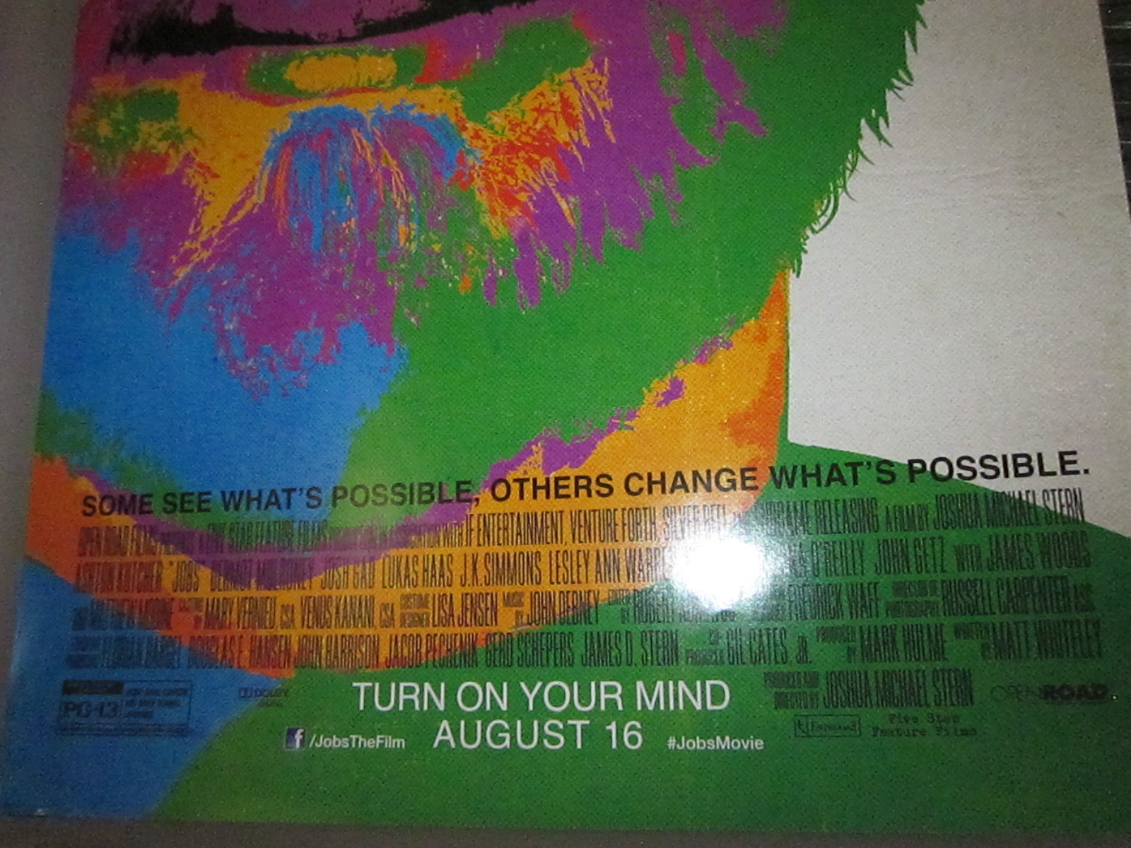 POSTER Steve Jobs (MINI SIZE Approx. 11 x 17) Ashton Kutcher