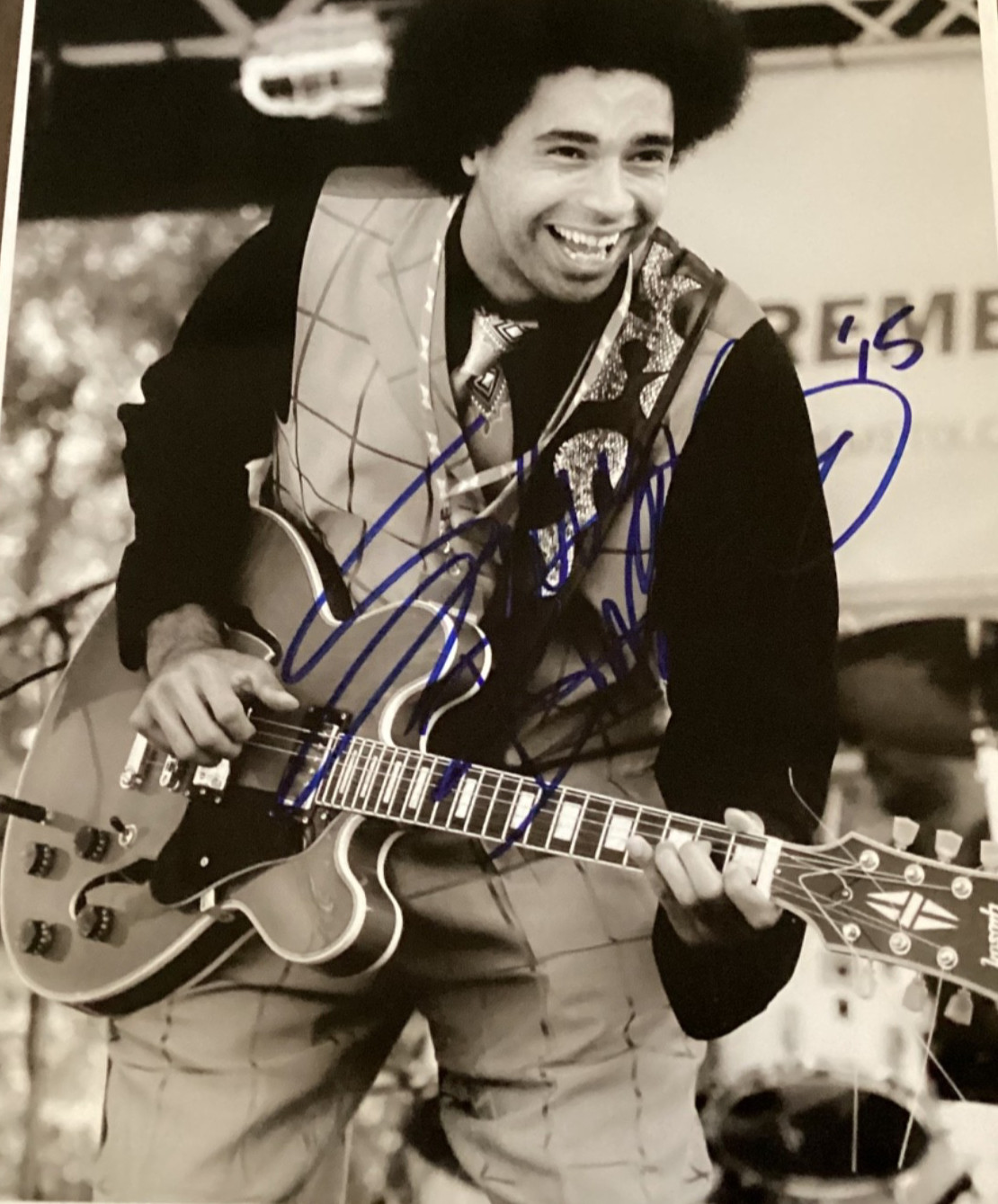 SELWYN BIRCHWOOD Signed Photo Autographed 8×10 Alligator Records Blues Guitar