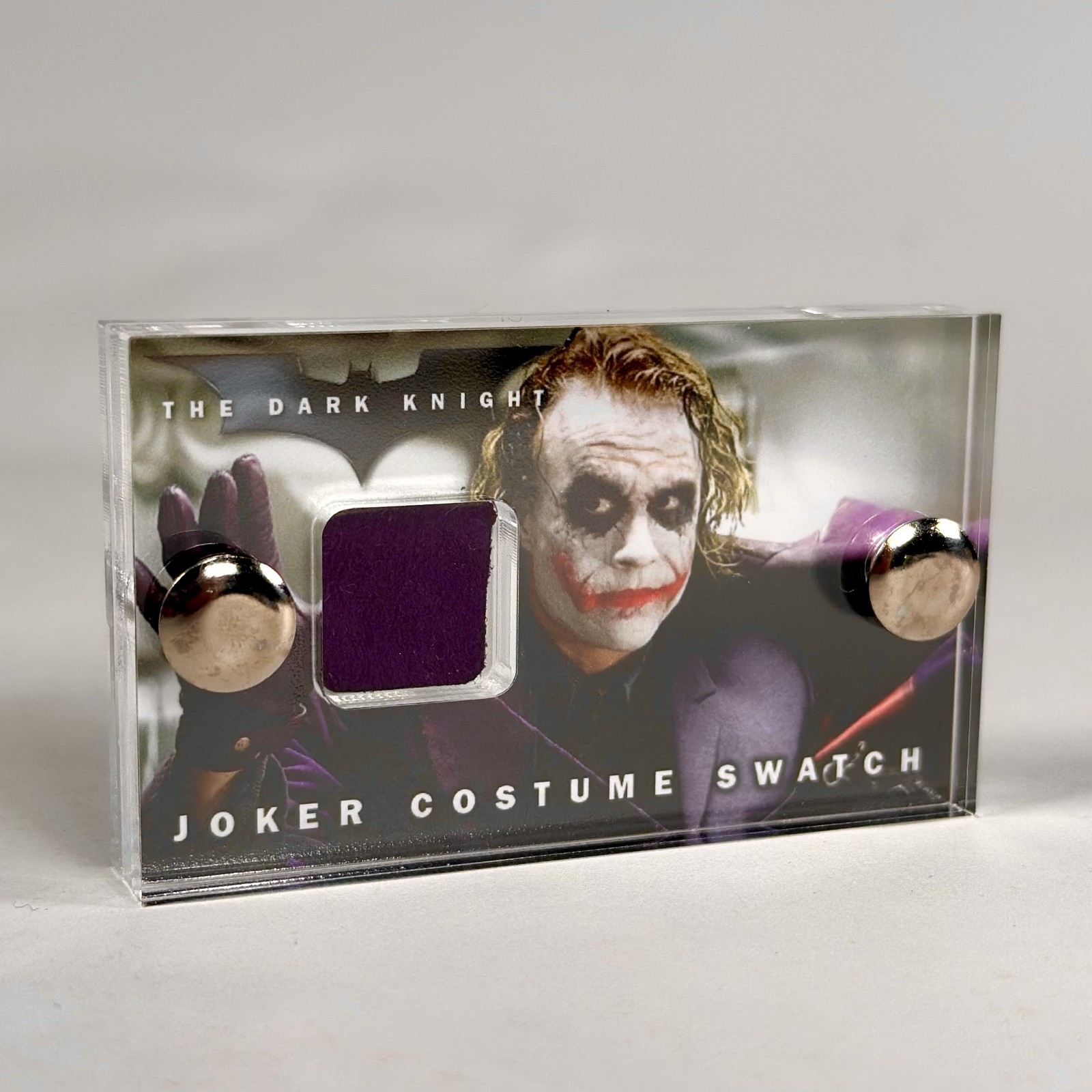 Batman – The Dark Knight – Joker Costume Fabric – Movie Prop with COA