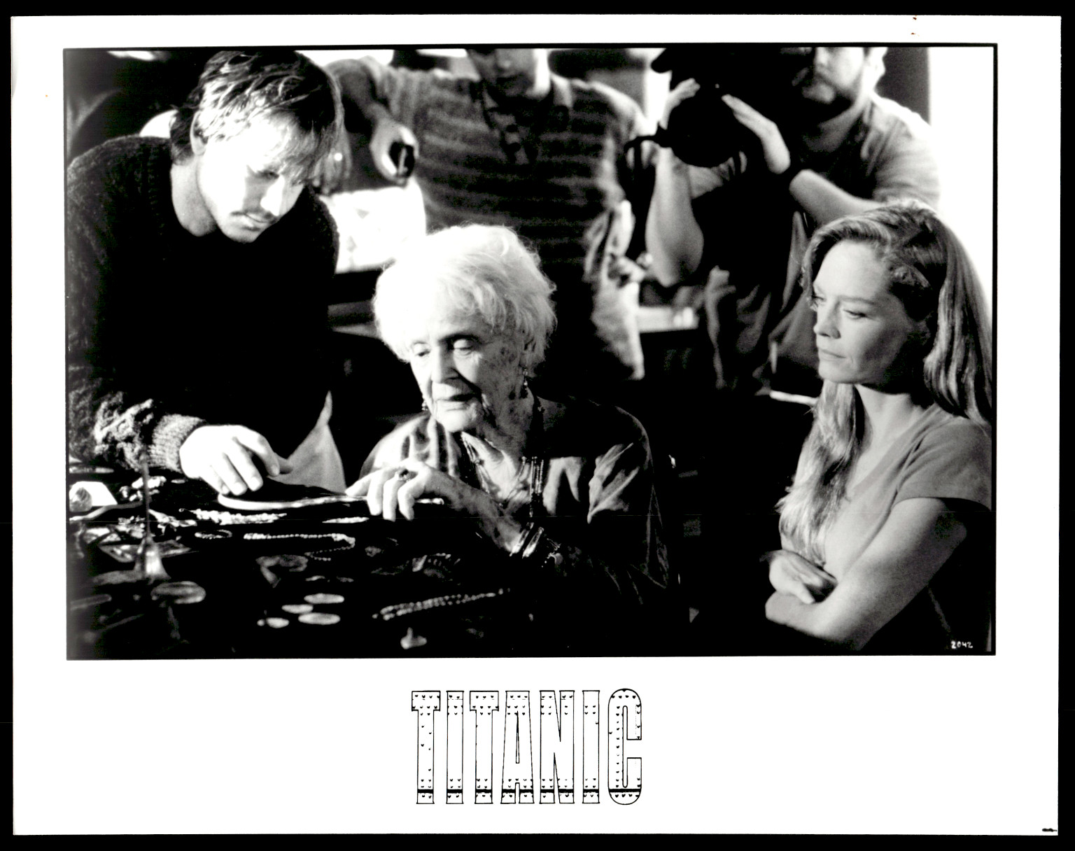 TITANIC Movie Still Black & White Publicity Photo Film Memorabilia 894L
