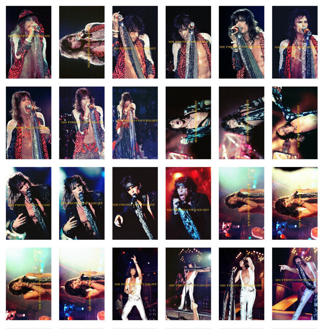 $1 4×6 inch orig photo (s) AEROSMITH STEVEN TYLER PERRY HAMILTON BUY 1,2.ALL r