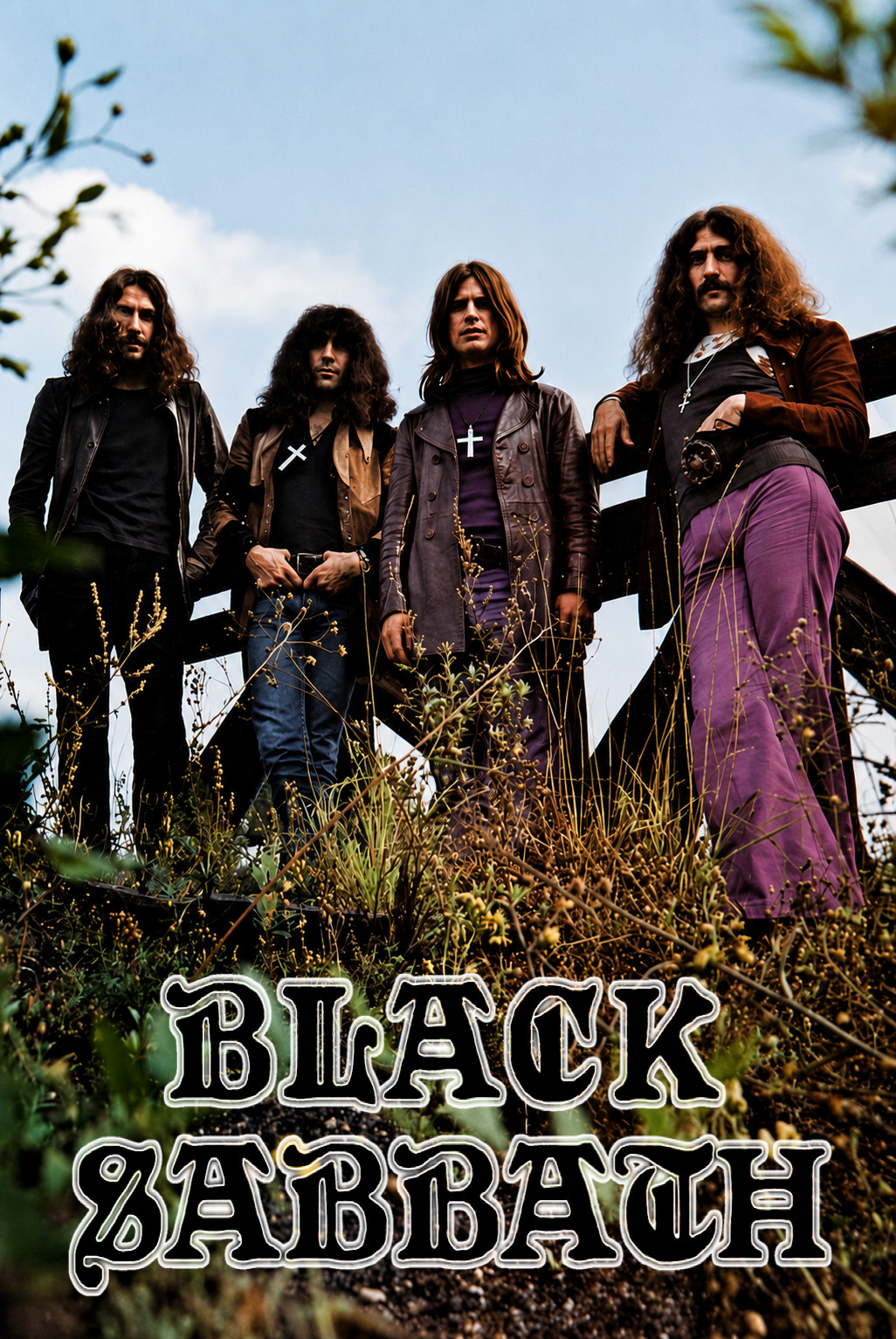Black Sabbath Group Poster 11×17 inch
