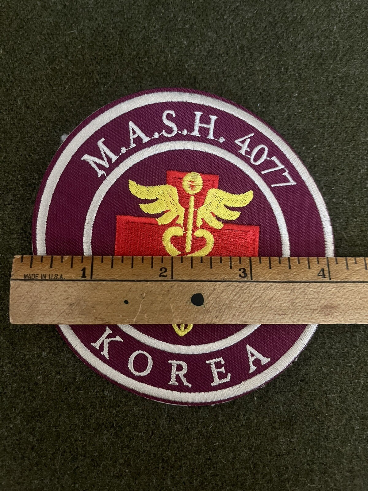 US Army MASH 4077 Korea Jacket Patch