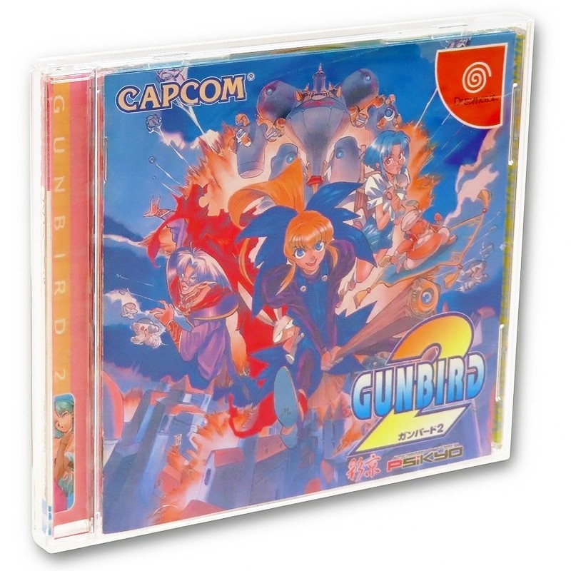 GUNBIRD 2 Gun Bird SEGA Dreamcast Japan Import DC CAPCOM Shooter NTSC-J Used