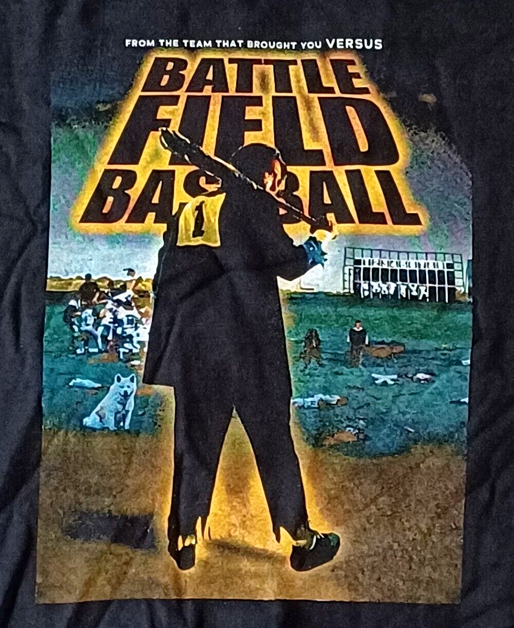 Battlefield Baseball 2005 Unworn L Promo Shirt Tak Sakaguchi Versus Japan Cinema
