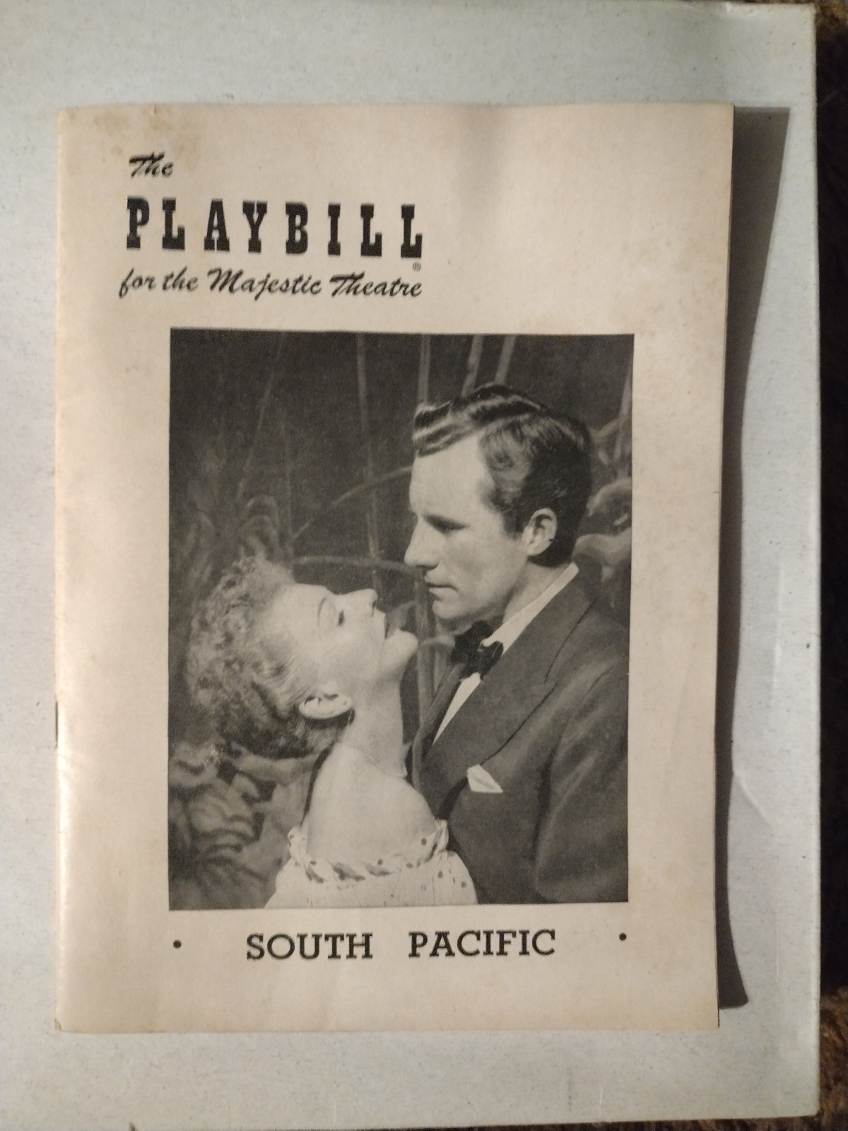 PLAYBILL South Pacific 1950s