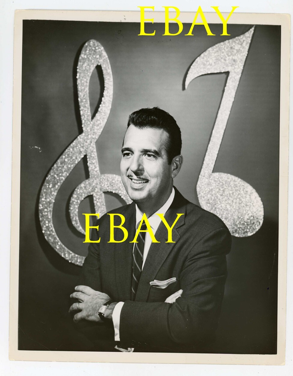 Tennessee Ernie Ford Show original TV photo 1959 music notes hillbilly humor