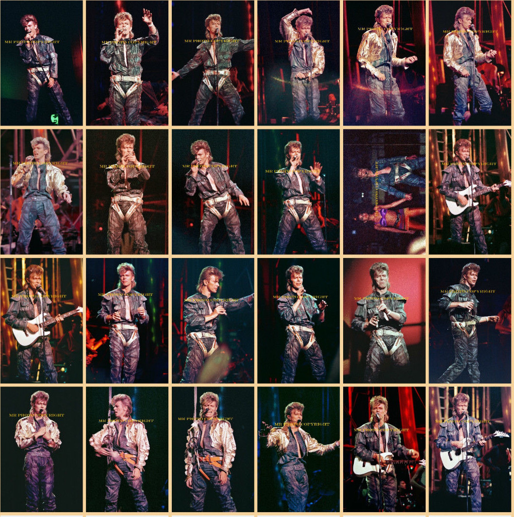 $1.00 4×6 inch original photo (s) DAVID BOWIE Buy 1,2….or all r
