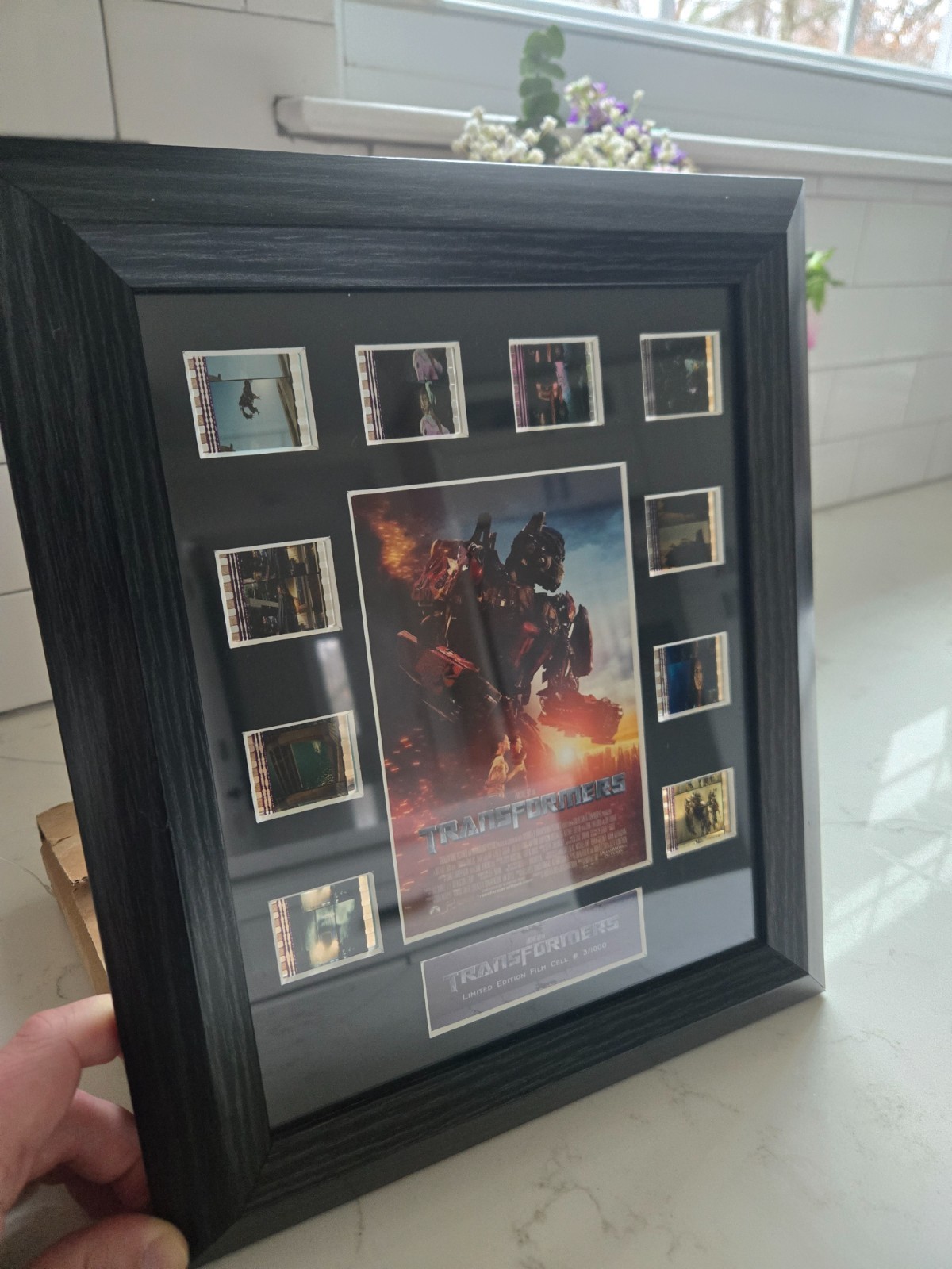 RARE! TRANSFORMERS (2007) Movie Film Cell #3/1000 10 Slices Framed w/ COA LOW #