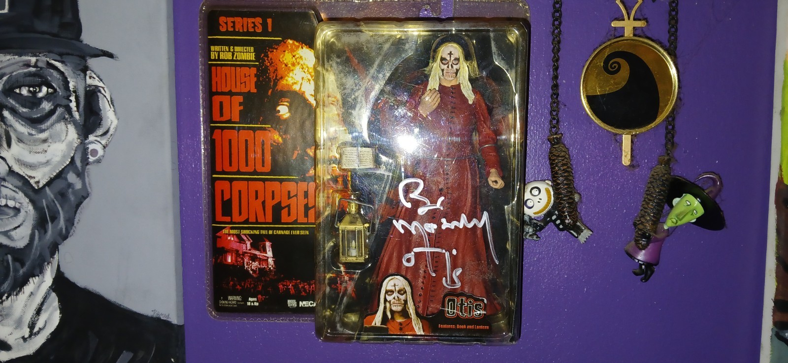 House Of 1000 Corpses Otis Action Figure Signed By Bill Mosely