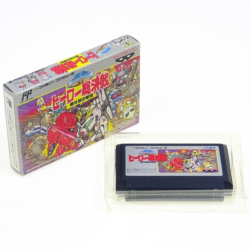 SD GUNDAM HERO SO KESSEN Nintendo FC Japan Import Famicom NES NTSC-J Boxed