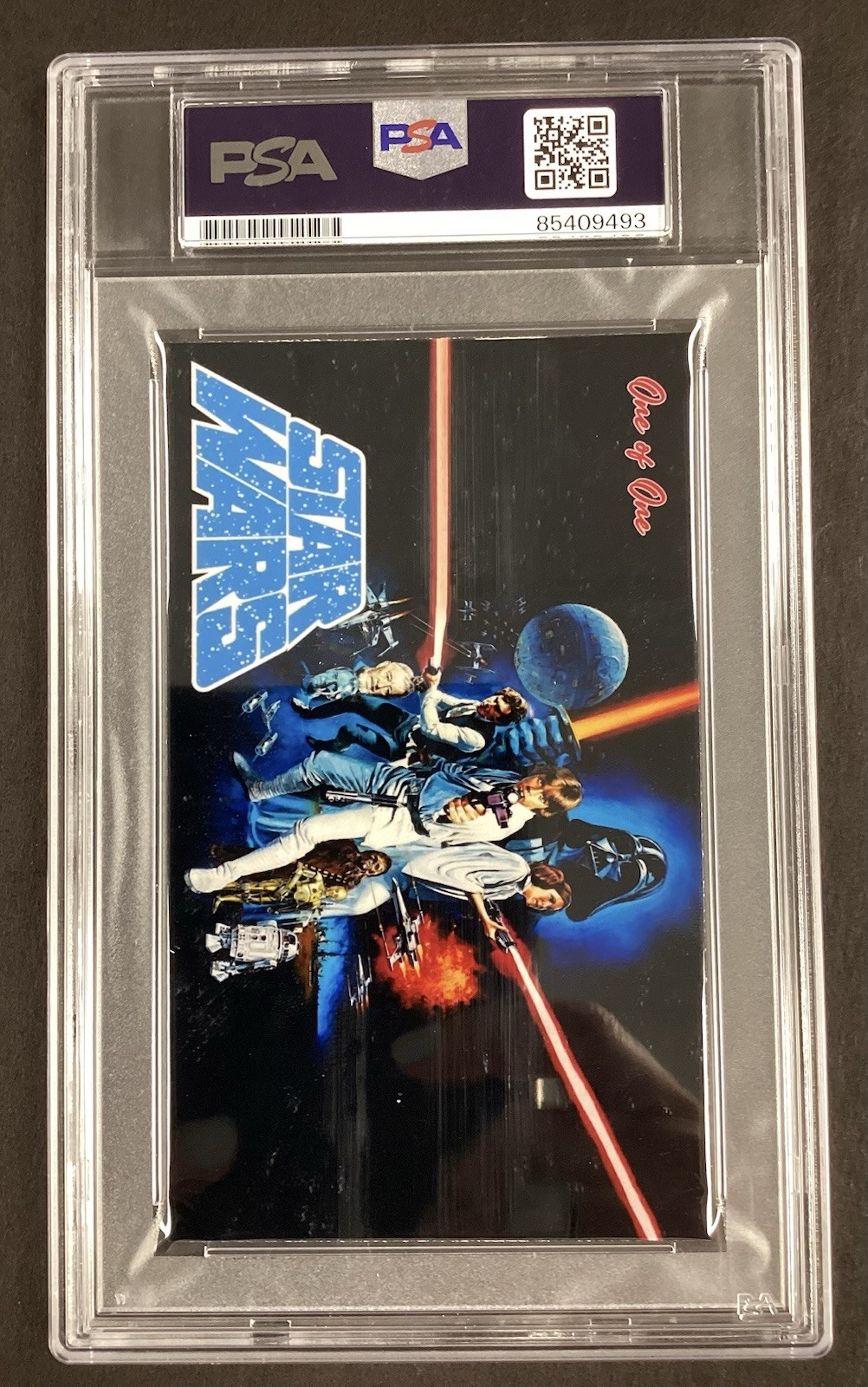 James Earl Jones Signed Custom Card Cut Darth Vader Star Wars Autograph PSA/DNA