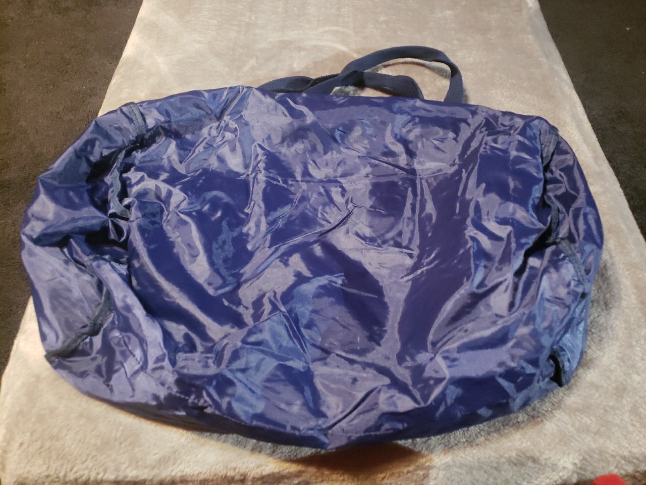 Neil Diamond 50th Anniversary Denim Jean Style Duffle Shoulder Tote Bag Blue