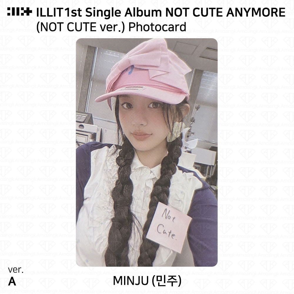 ILLIT 1st Single Album Not Cute Any More Photobook ver. Official Photocard KPOP