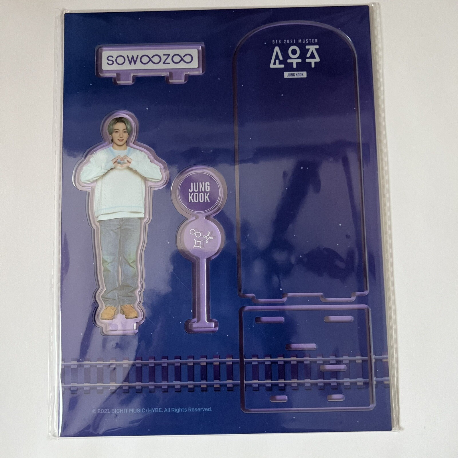 BTS – 2021 Muster “SOWOOZOO” Official Bighit&HYBE Acrylic stand-up – JUNGKOOK