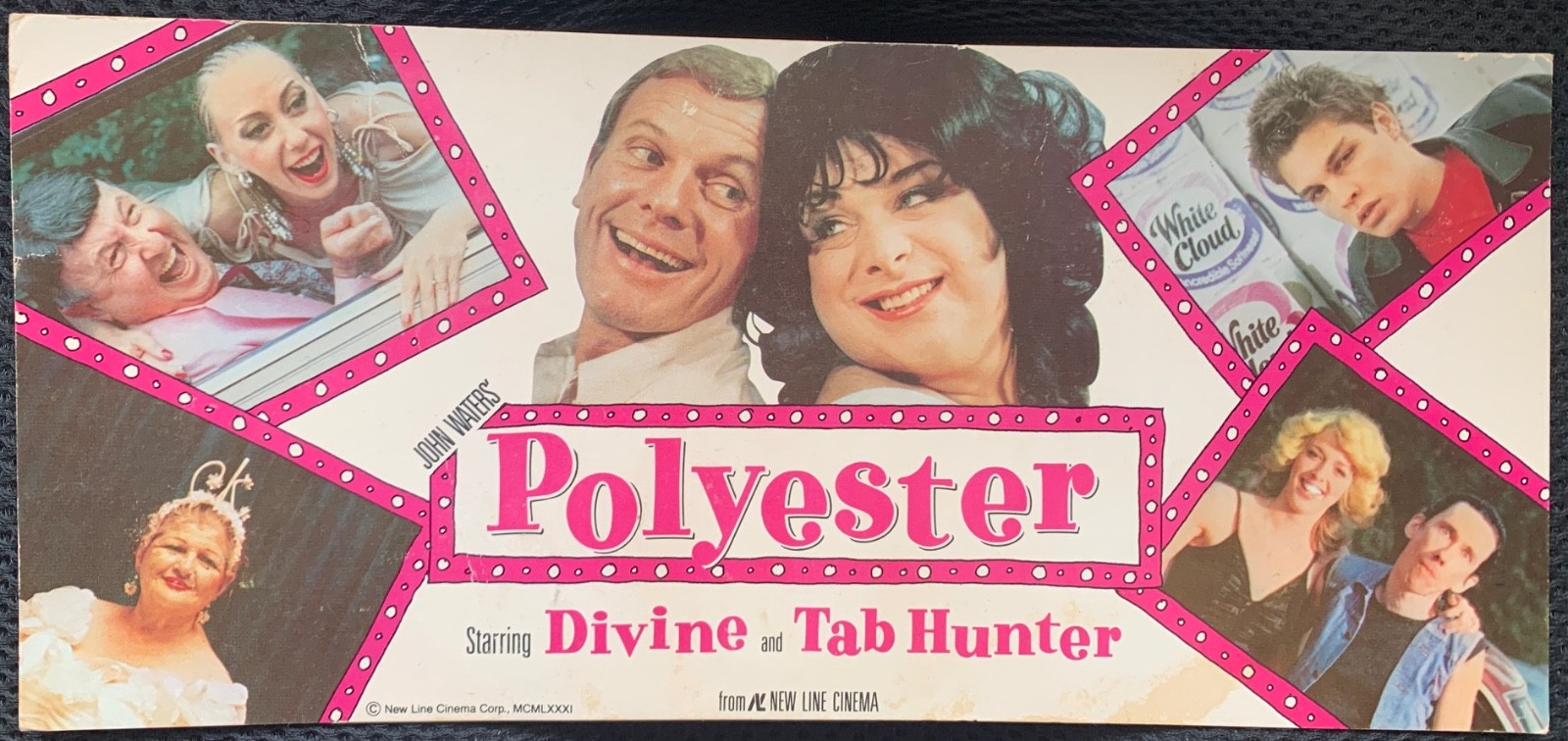 1981 ORIGINAL Scratch n Sniff Card John Waters POLYESTER in ODORAMA