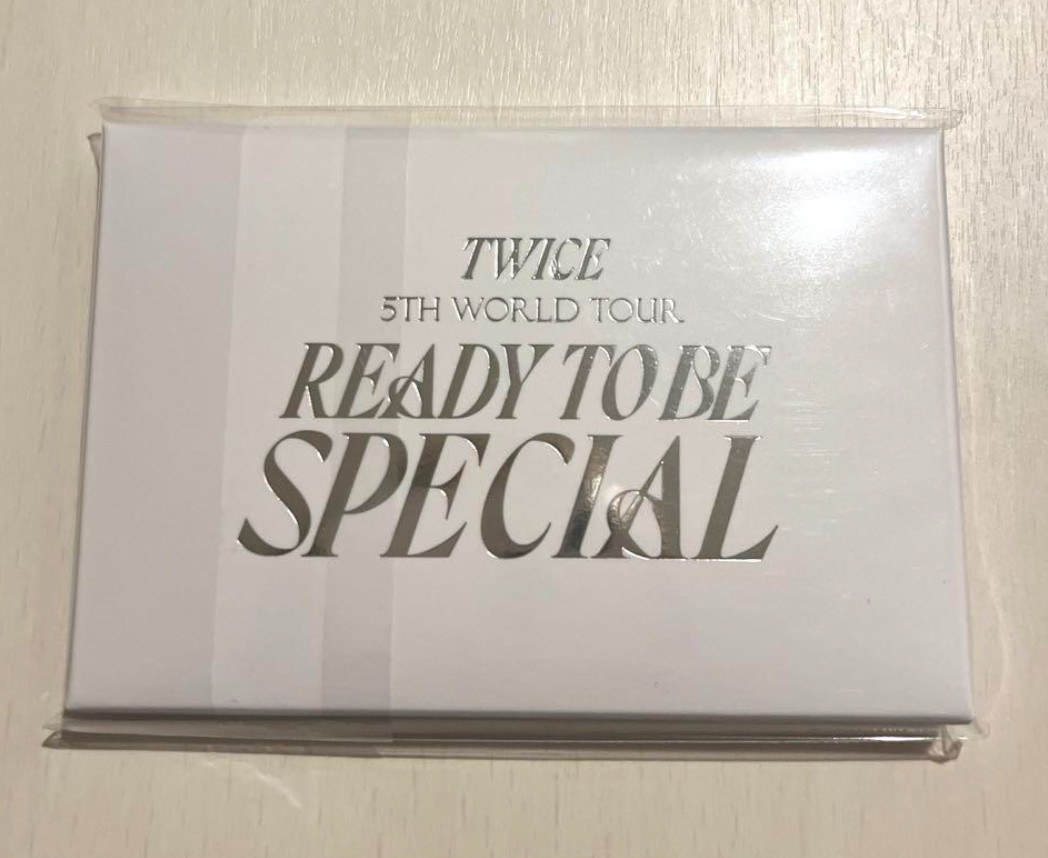 Unopened TWICE 5TH WORLD TOUR ‘READY TO BE’ in JAPAN SPECIAL ver. Photocard set