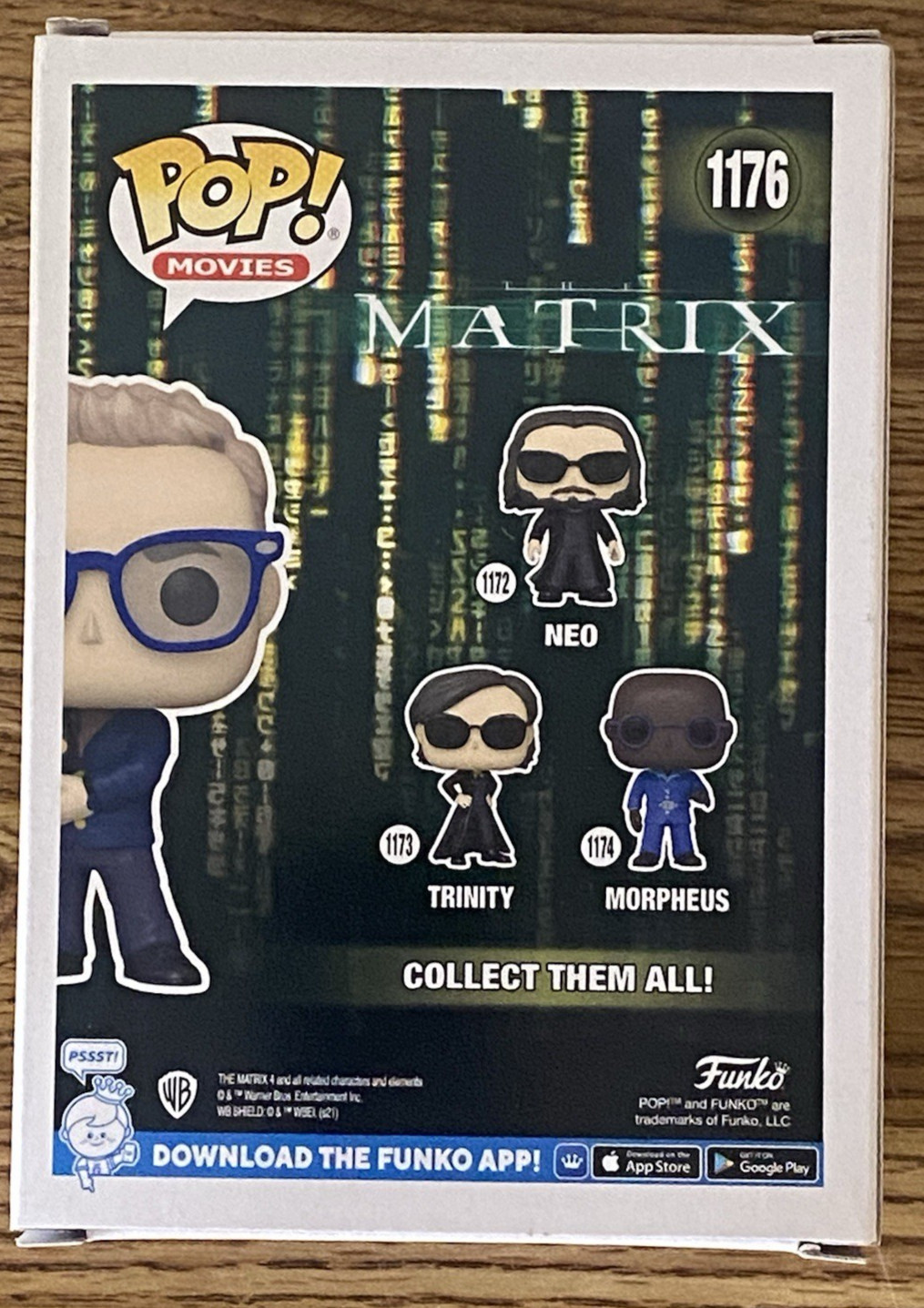 Neil Patrick Harris Autographed Matrix Resurrections The Analyst Funko Pop #1176