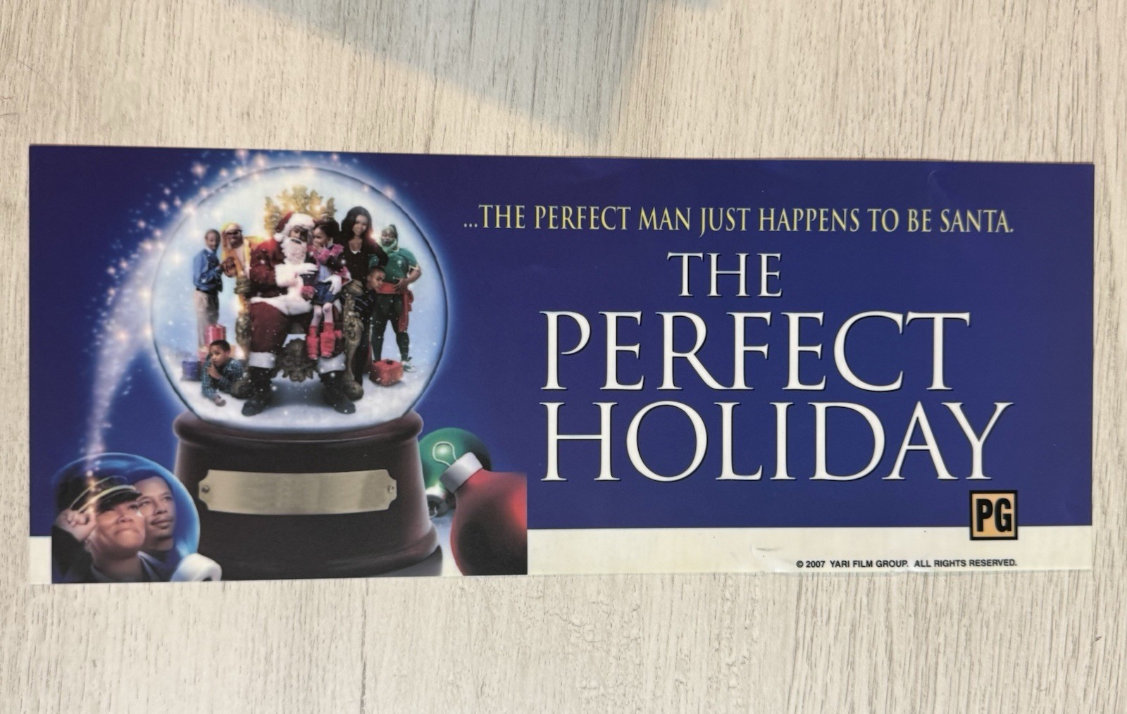 The Perfect Holiday (2007) – Movie Theater Queen Latifah Mylar / Poster 5X13