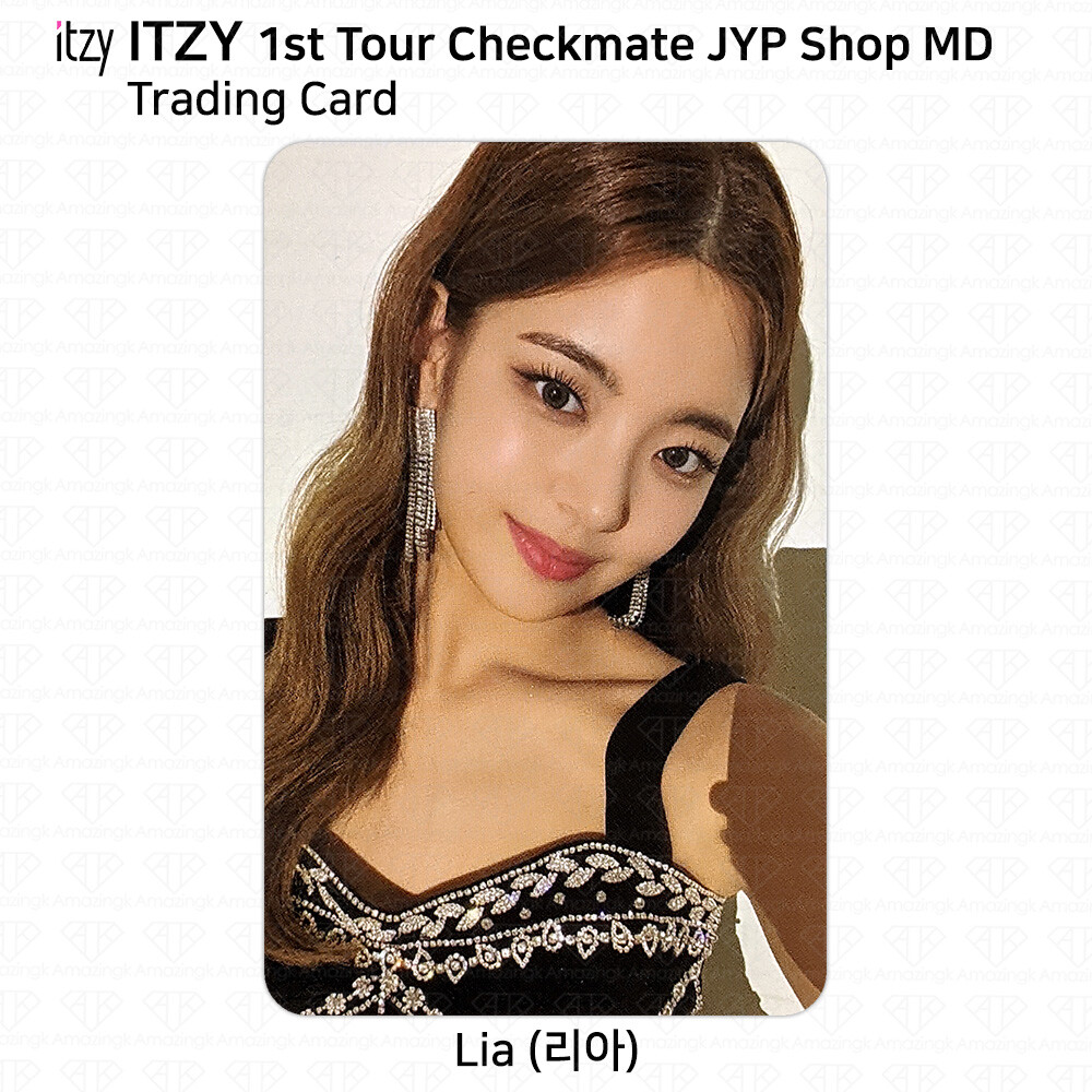ITZY 1st Tour Checkmate Official MD Trading card Photocard JYP SHOP KPOP K-POP