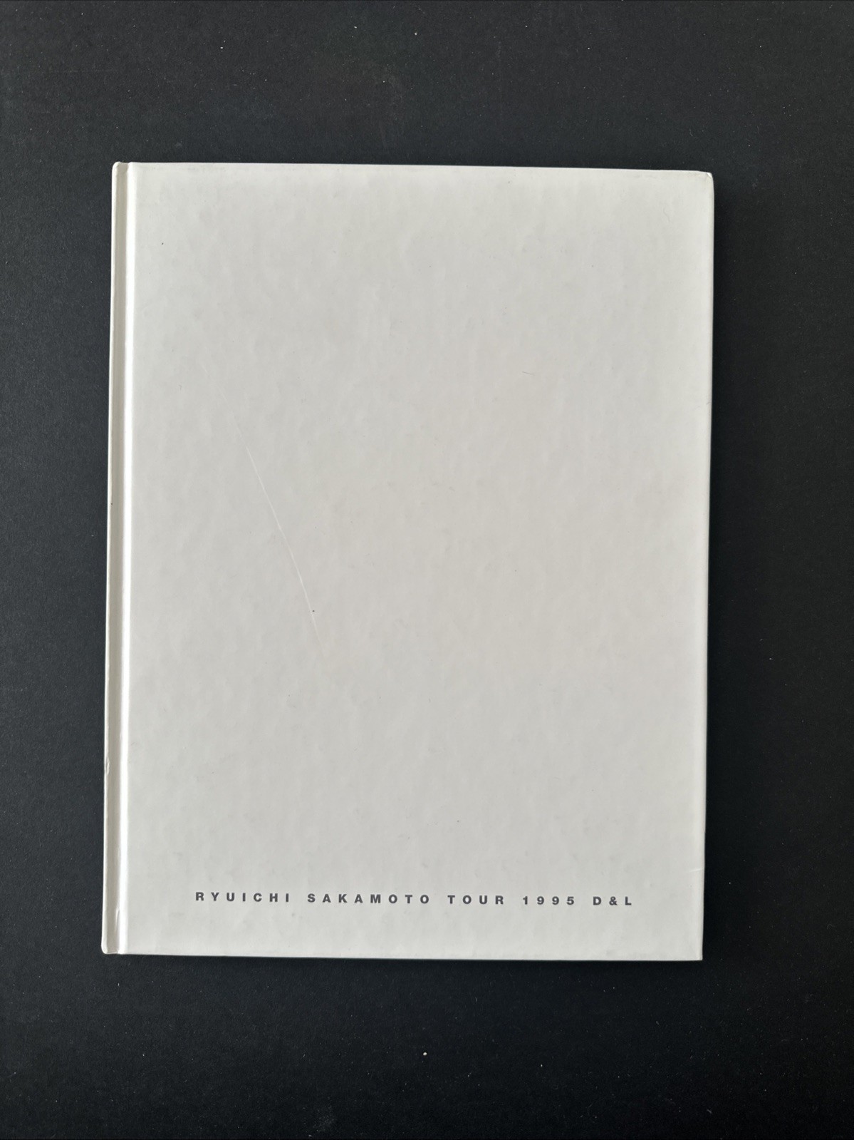 Ryuichi Sakamoto Tour 1995 D&L Book – With Poster. Photographs By Nick Knight