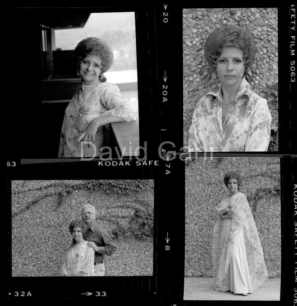 ’76 Brenda Lee Country Pop Singer Vintage Original Gahr 35mm 4 Negative Lot B202