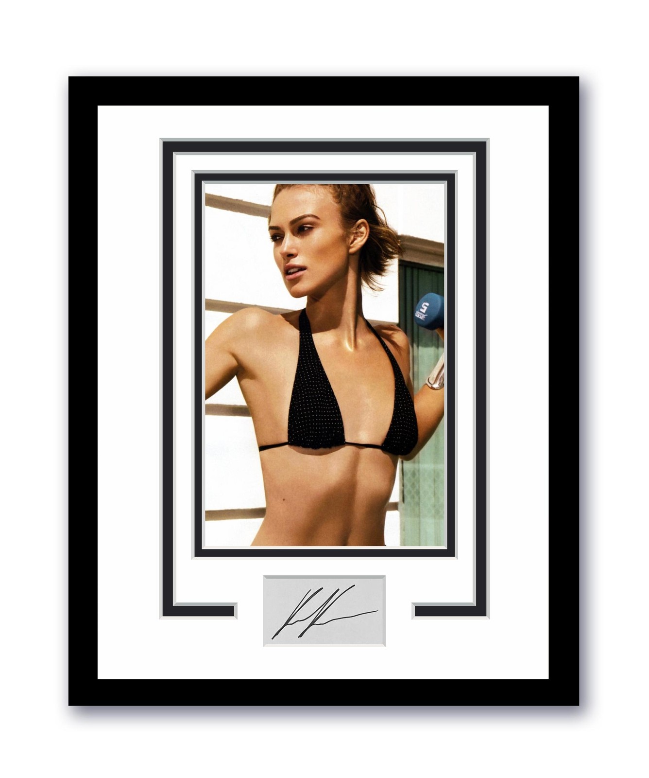 Keira Knightley Autographed Signed 11×14 Framed Photo Hot Sexy ACOA