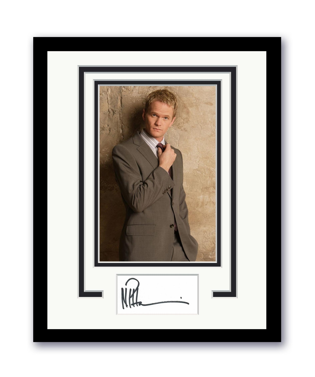 Neil Patrick Harris Autographed Signed 11×14 Framed Photo Barney Stinson ACOA