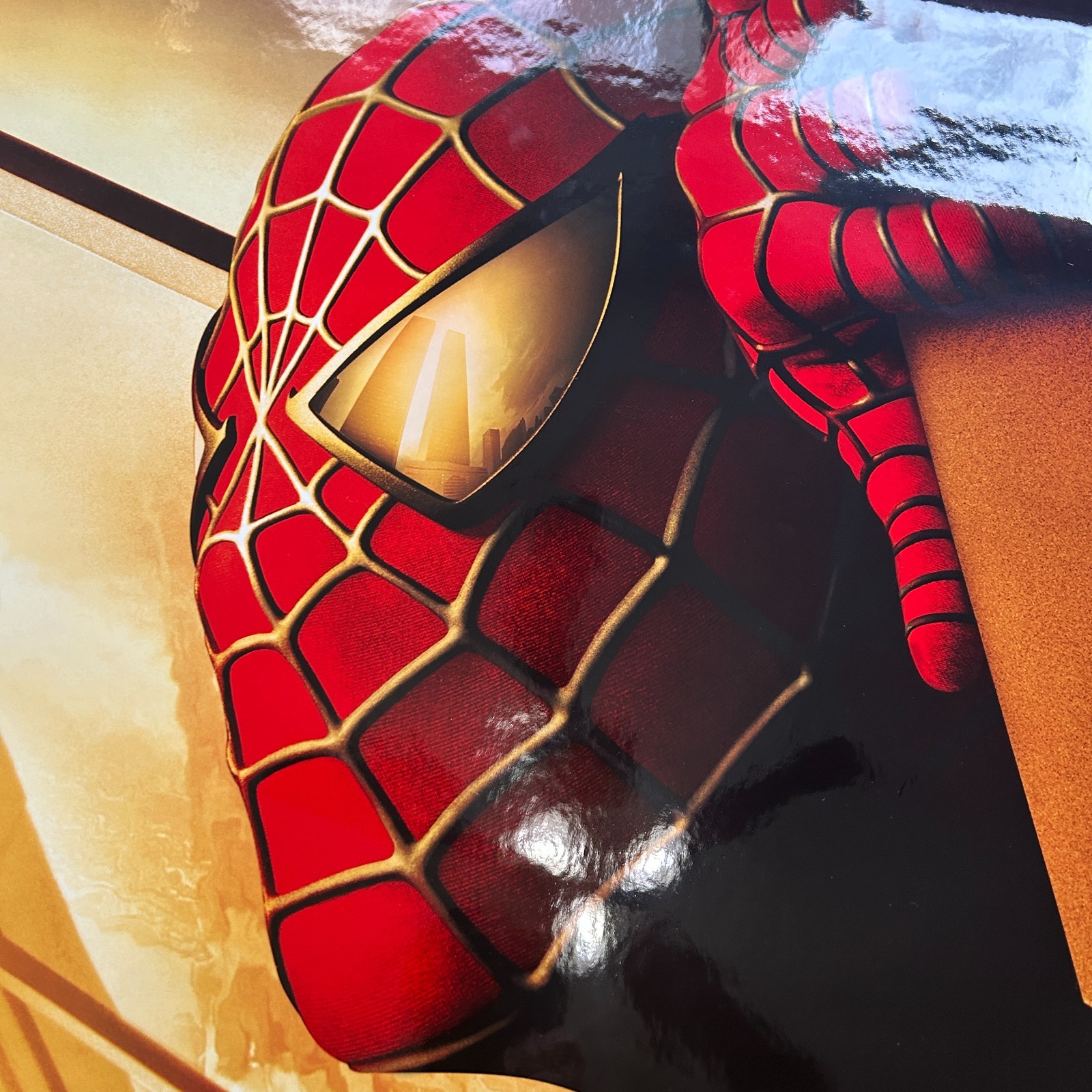 2001 SPIDER-MAN 2002 RECALLED WTC TWIN TOWER ONE-SHEET MOVIE POSTER SPANISH RARE