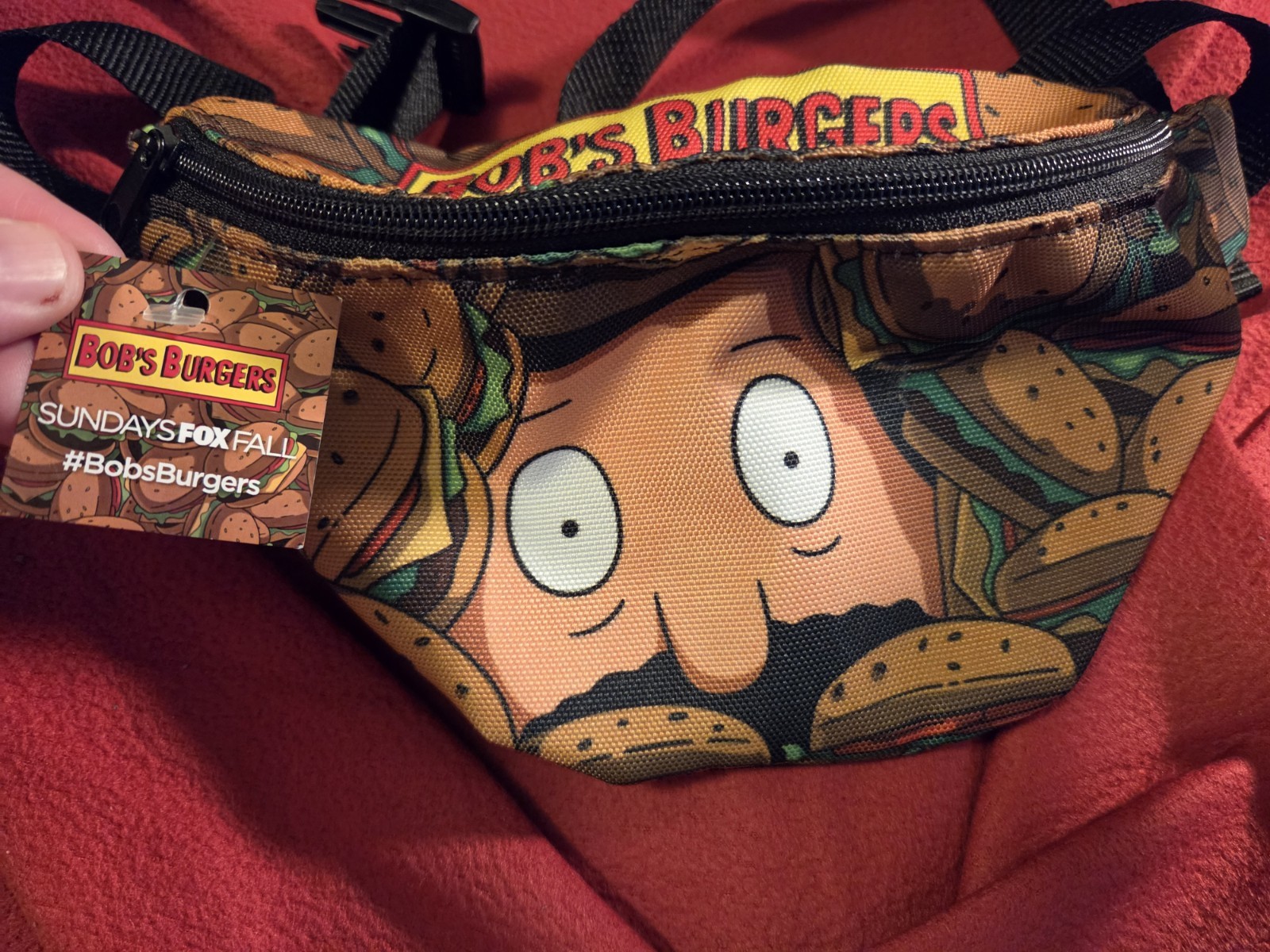 2018 San Diego SDCC Exclusive FOX Bob’s Burgers Fanny Pack Waist Bag Swag