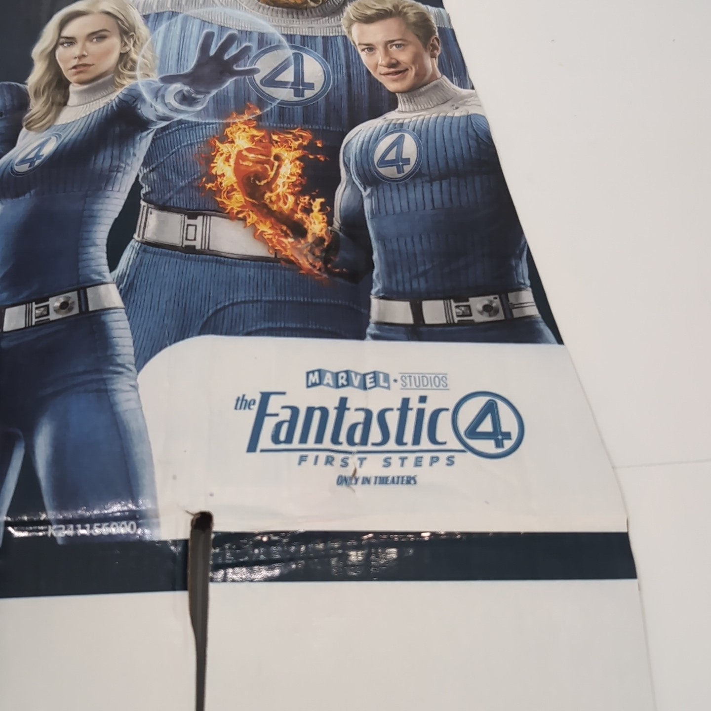 Fantastic 4 Four First Steps In-Store Advertisement Pop tarts Display 23″X23″