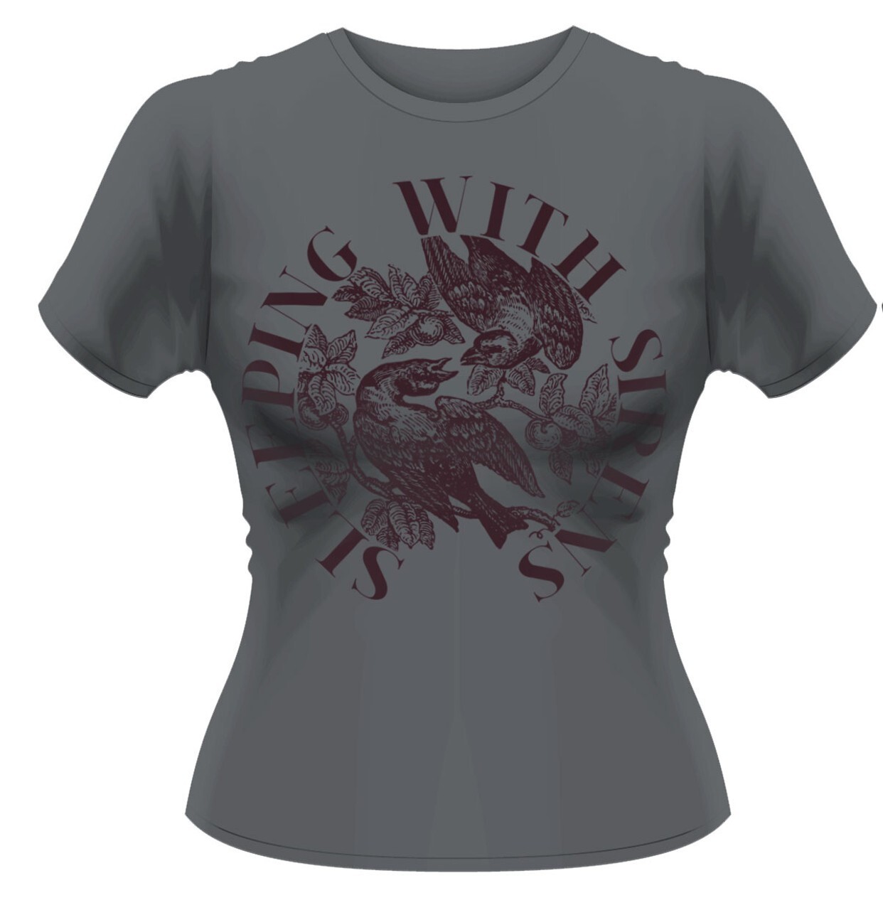 SLEEPING WITH SIRENS for the birds ladies T shirt – official product