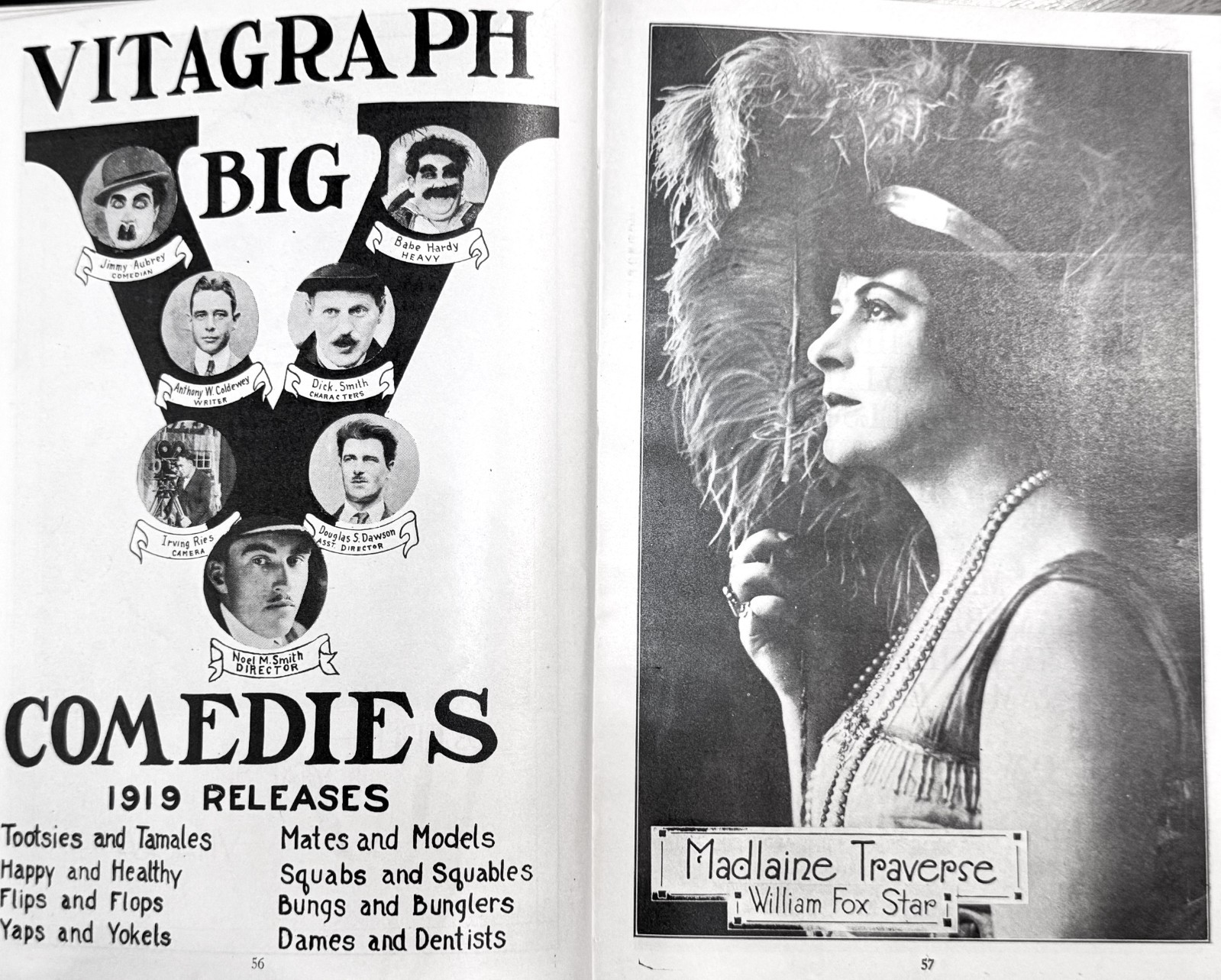 1920 MOTION PICTURE STUDIO DIRECTORY Trade Annual w/1,000+ photos, 1st Edition