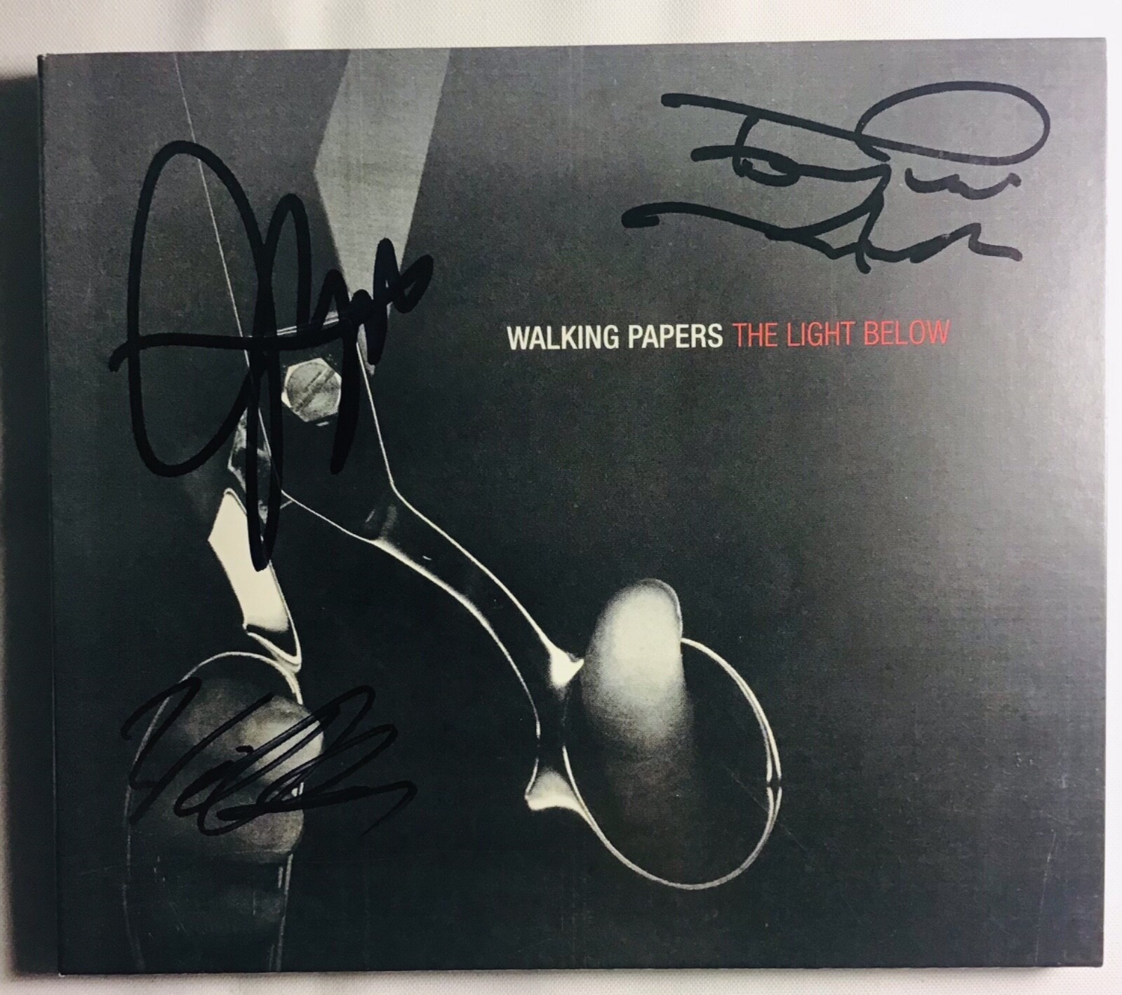 WALKING PAPERS signed autograph auto JEFF ANGELL BENJAMIN ANDERSON WILL ANDREWS