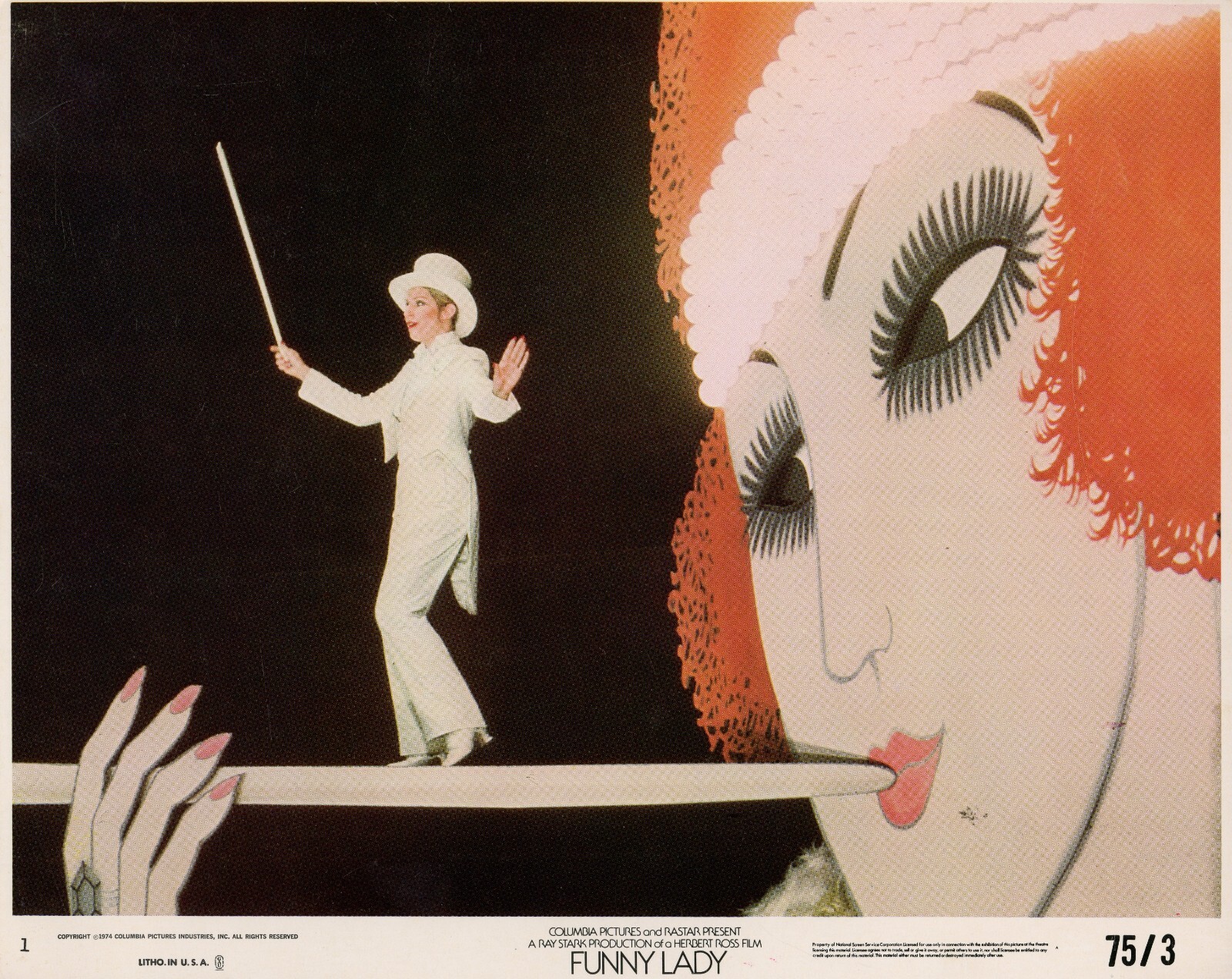 Funny Lady (1975) 8×10″ color movie photo #1