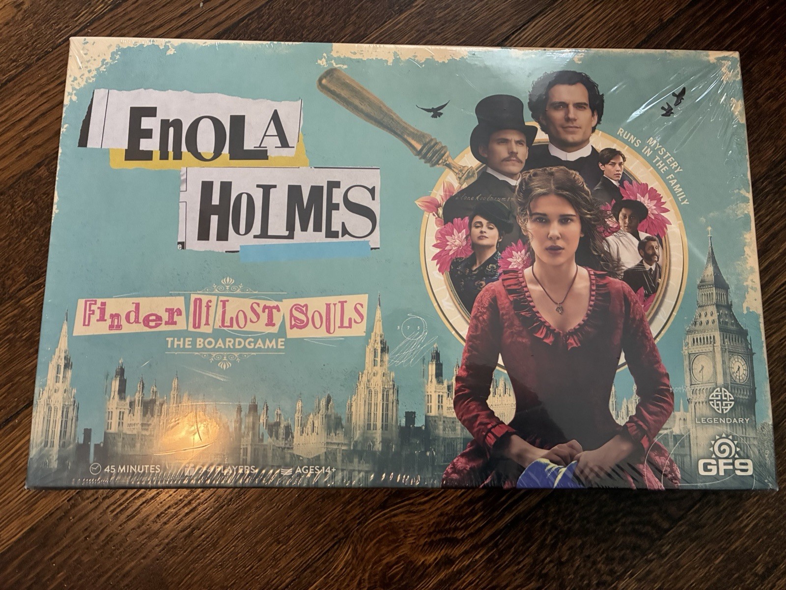 NEW SEALED Enola Holmes Finder Of Lost Souls Board Game Millie Bobby Brown Rare
